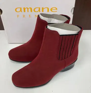 눈길 대응 (23cm) 와인 아킬레스 부츠 아마네 방한 방수