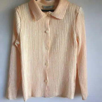 Johany 플리츠 가공 테일러드 자켓 오렌지