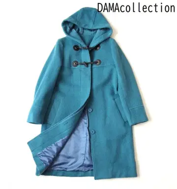 DAMA 컬렉션 후드 부착 더플 코트 7 블루 DAMA 디노스
