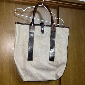 보 데생 베이지 토트백 주트백 린넨