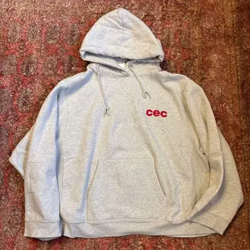 Chance Chance 그레이 후드 부착 후드티 S 사이즈