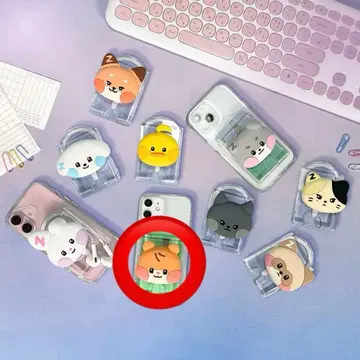 오늘 한정 가격 zeroni 제베원 스마트폰 그립 POPTOK