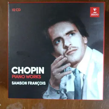 쇼팽 피아노 작품집 CD 10장 (프랑수아 연주)