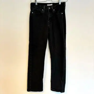 Levi's CLASSIC STRAIGHT 블랙 스키니 데님 슬림