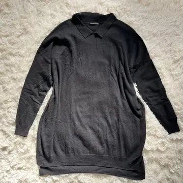 mizuiroind 오버 사이즈 니트 블랙