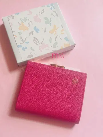 황궁 지갑 가마구치 프렌치 로즈 미사용 새상품