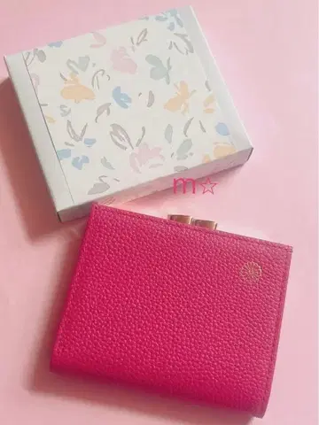 황궁 지갑 가마구치 프렌치 로즈 미사용 새상품