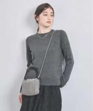 유나이티드 애로우즈 울 크루넥 니트