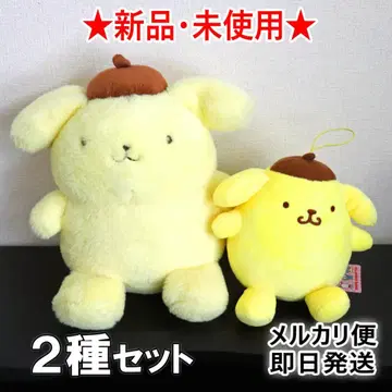 [택 포함 새상품] 폼폼푸딩 봉제 인형 2종 세트 30cm 20cm