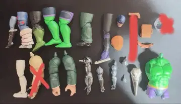 마블 레전드 빌드 부품 낱개 판매 가능