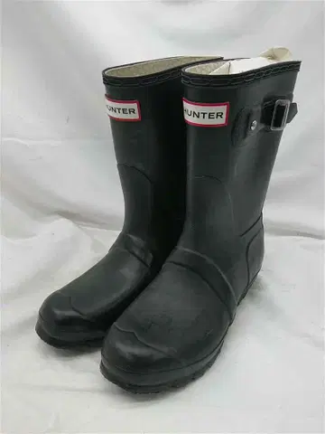 헌터 HUNTER 오리지널 숏 레인부츠 블랙 계열