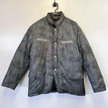 구제 의류 santafe 산타페 남성용 다운 자켓 데님지풍 0010