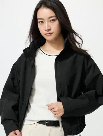 UNIQLO 윈드프루프 스탠드 블루종 XL 블랙