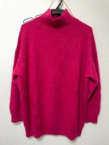 BEAUTY&YOUTH 핑크 터틀넥 스웨터