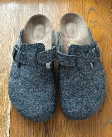 버켄스탁 보스턴 펠트 그레이 38