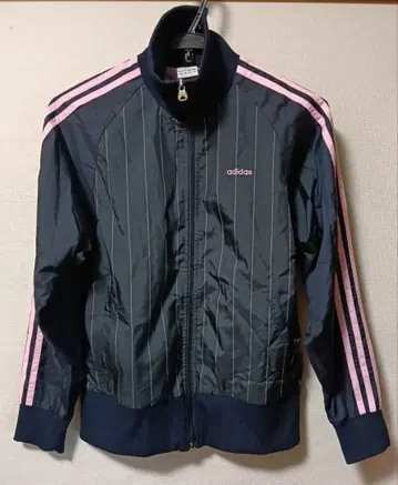 adidas 아디다스 윈드브레이커 네이비/핑크
