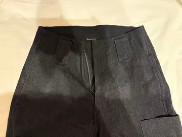 하라페코 상점 Eve 벌룬 데님 블랙 벌룬 데님