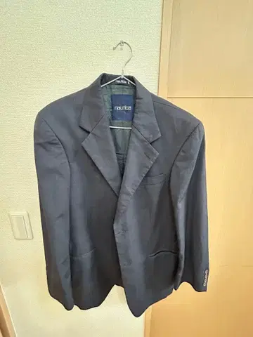 Nautica 다크 그레이 테일러드 자켓