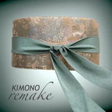 리버서블 새시 벨트 W55~75cm 기모노 리메이크 J70717