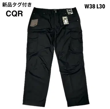 새상품 택 포함 CQR 택티컬 카고 팬츠 W38 L30 블랙