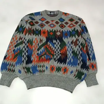 MISSONI SPORT 미쏘니 스포츠 올 패턴 니트 이탈리아제 S