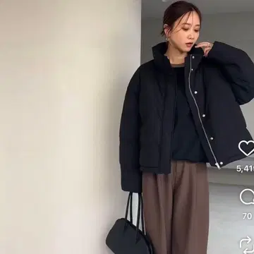 mysa closet 스탠드 카라 자켓 LL 다나카 리나