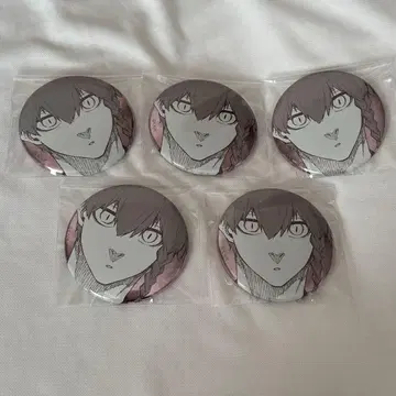 블루 록 전시회 최애 캐릭터 배지 컬렉션 쿠로 나란세 F 5개 세트