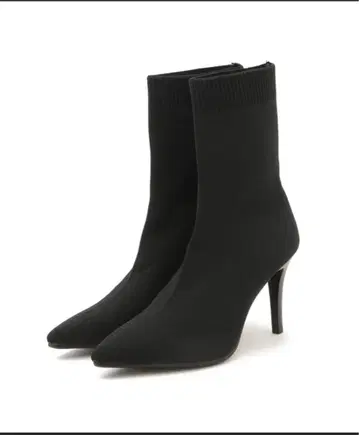 JAYRO 리브 니트 부츠 블랙 24.0