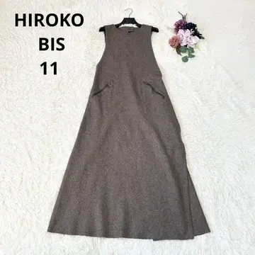 HIROKO BIS 히로코비스 히로코코시노 랩 스타일 맥시 길이 원피스