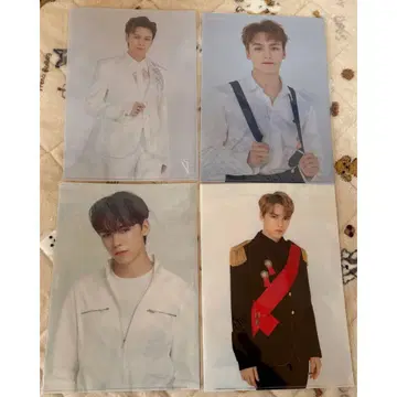 세븐틴 세부치 버논 클리어 파일 4장 세트