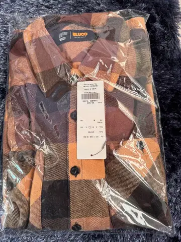 BLUCO 체크 무늬 플란넬 셔츠 새상품