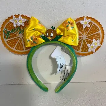 디즈니 리조트 머리띠 월드 오렌지 버드 카르프