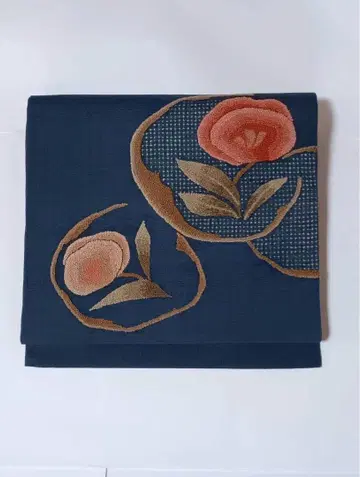 나고야 오비 순수 실크 9촌 나고야 오비 상료 자수