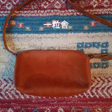 싱글 볼 가죽 숄더백