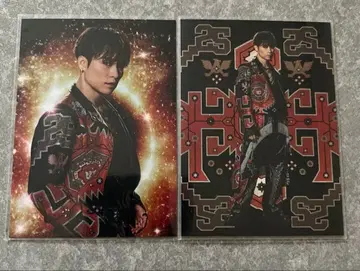 EXILE TETSUYA 포토 카드 2점 익명 배송