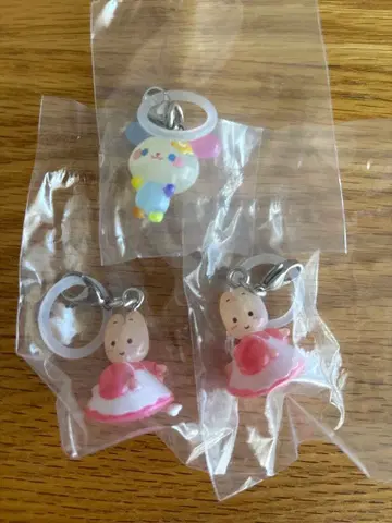 산리오 아크릴 키링 3개 세트