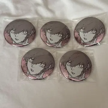 블루 록 전시회 최애 캐릭터 배지 컬렉션 쿠로 나란세 E 5개 세트