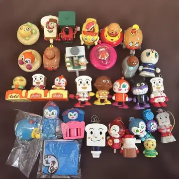 호빵맨 가챠가챠 완구 기차 잼 아저씨 세균맨