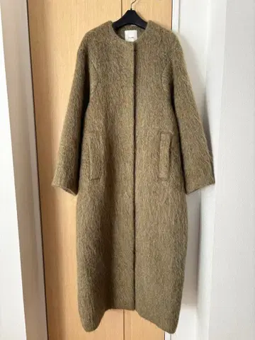 컨디션 최상 CLANE MIX COLOR SHAGGY COAT