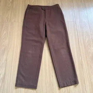 MHL 울 팬츠 브라운 모카