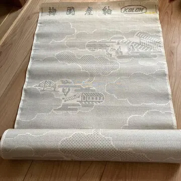 한국산 명주 옷감