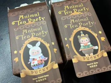 POP MART Animal Tea Party 피규어 세트