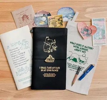 트래블러스 노트 세트 무민 아빠의 추억