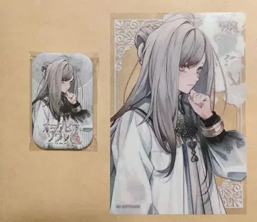 오란피아 소와레 Catharsis 히무카 클리어 엽서 캔뱃지