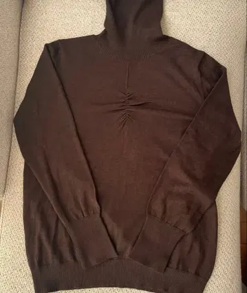 레리안 실크 캐시미어 니트 사이즈 9 다크 브라운