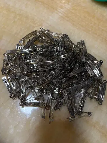 핸드메이드용 헤어 클립 120개