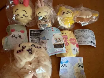 치이카와 (먼작귀) 토끼 가챠가챠 5개 세트