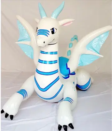 화이트 드래곤 플로트 공기 비닐 풍선 튜브 레어 한정 가격