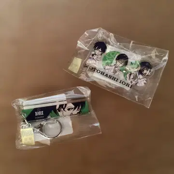 카리스마 룸 넘버 아크릴 배지 눈가 아크릴 키링 모토하시 이오리