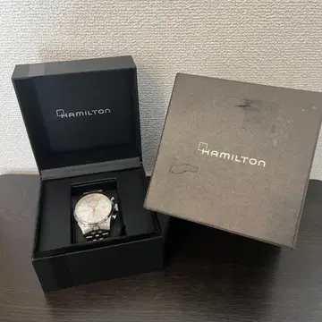 해밀턴 재즈 마스터 크로노그래프 남성용 손목시계